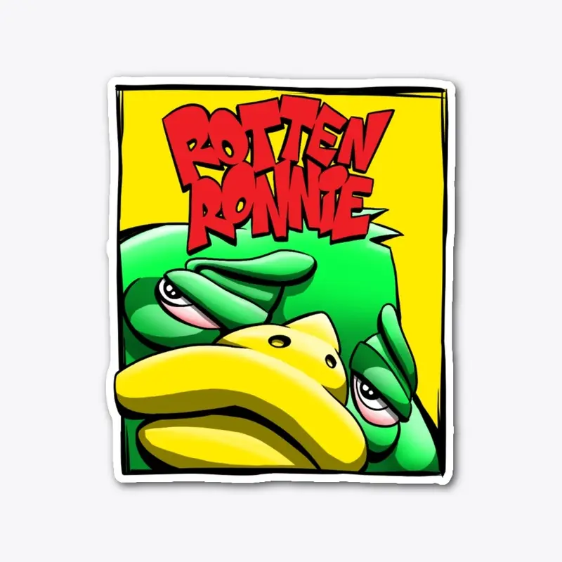 Sly Ronnie Sticker